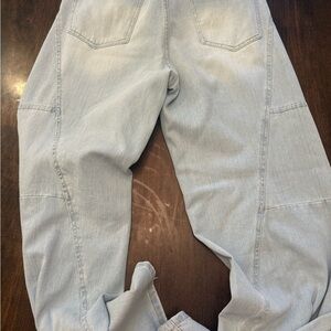 Celebrity Pink Light Blue Wide Leg Jeans